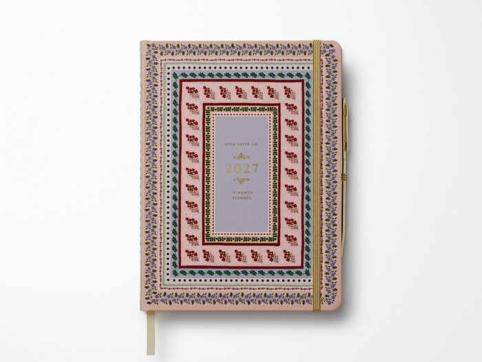 2027 Paisley 12 Month Hardcover Planner with Pen