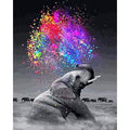 Abstract Elephant Diamond Painting Diamond Art Kit