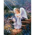 Angel Girl Giving Water To Trees Diamond Painting Diamond Art Kit