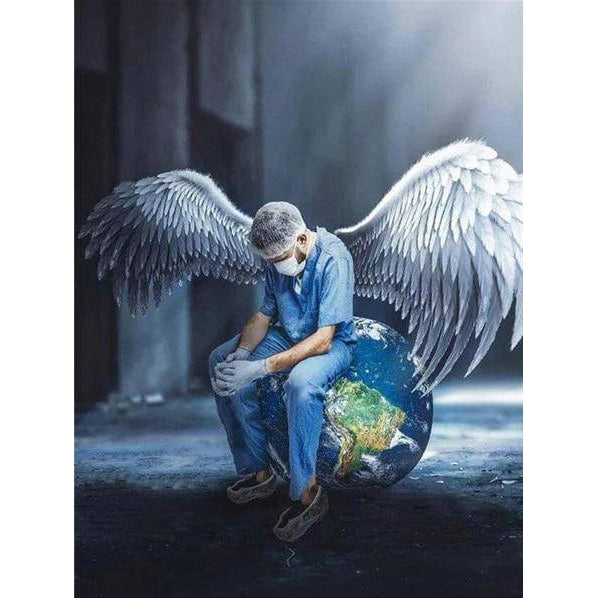 Angel On Earth Diamond Painting Diamond Art Kit