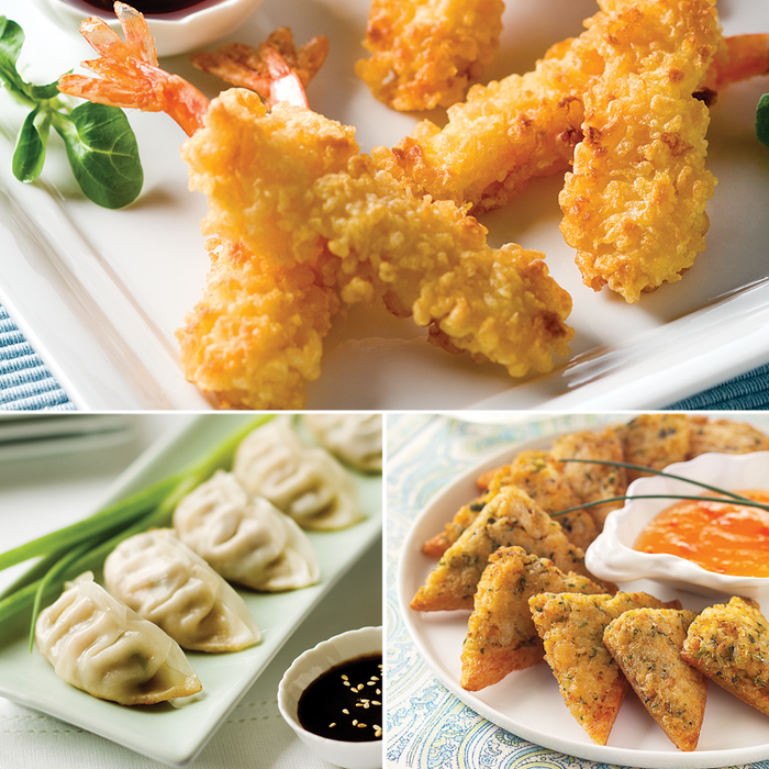Asian Appetizer Trio