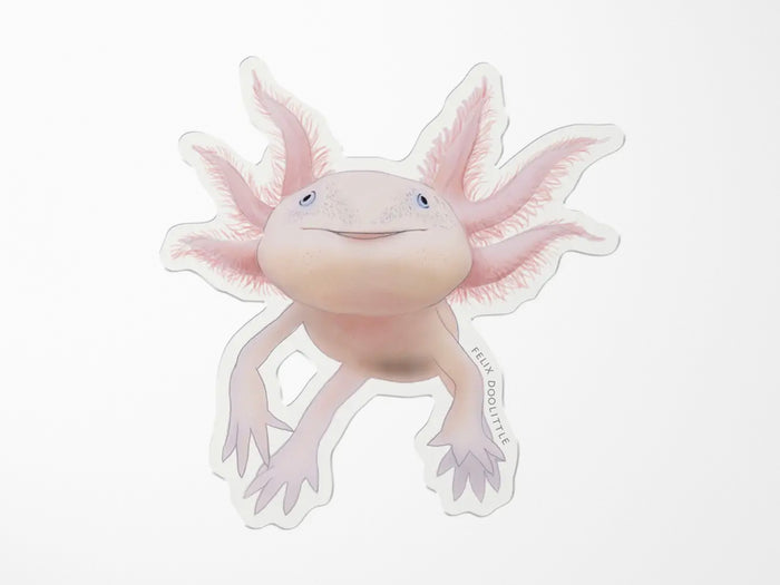 Axolotl Vinyl Sticker