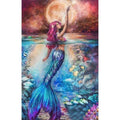 Blue Mermaid Diamond Painting Diamond Art Kit