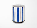 Blue & White Stripe Yunomi Style Tea Cup