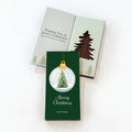 Chocolate Holiday Greeting Card Bundle of Four - Merry Christmas