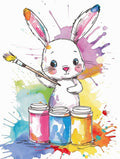 Crafty Cutie Artist Bunny