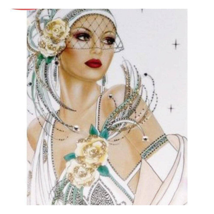 Exotic Woman Diamond Painting Diamond Art Kit