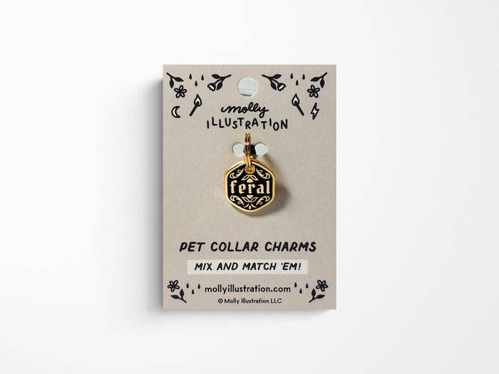 Feral Journal Charm