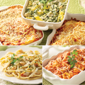 Five Italian Dinners collage