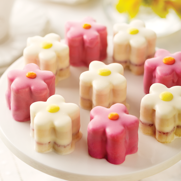 Flower Tea Cakes - Twenty-Four