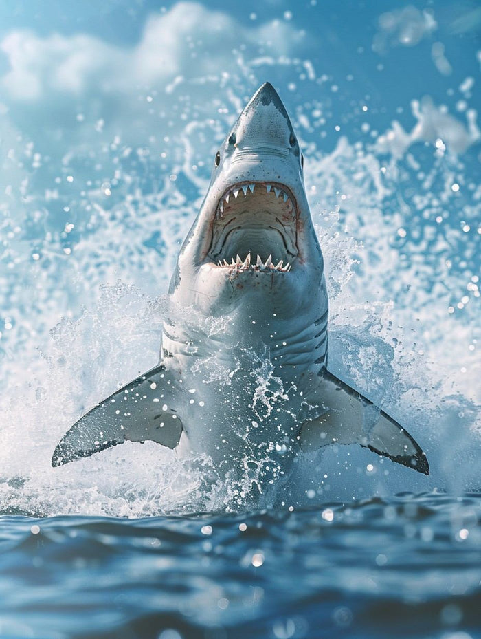Great White Shark Breach