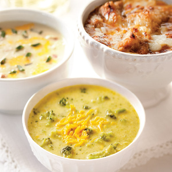 Hearty Soups Sampler — frozen soup delivered nationwide by Mackenzie