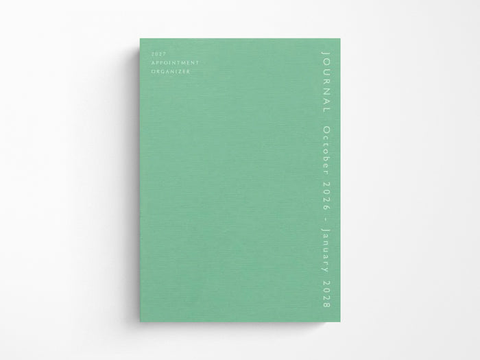 Hightide 2027 Monthly Diary Coton A5