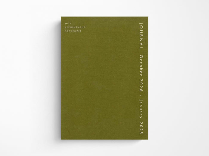 Hightide 2027 Monthly Diary Coton A5