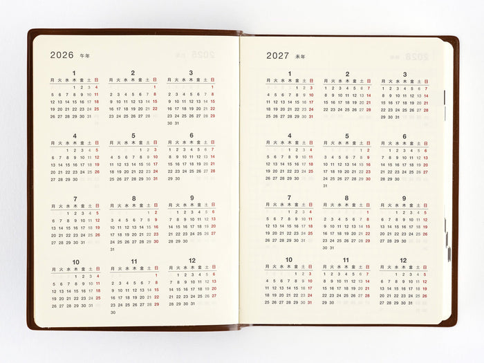 Hobonichi 5-Year Techo A6 - 2027-2031