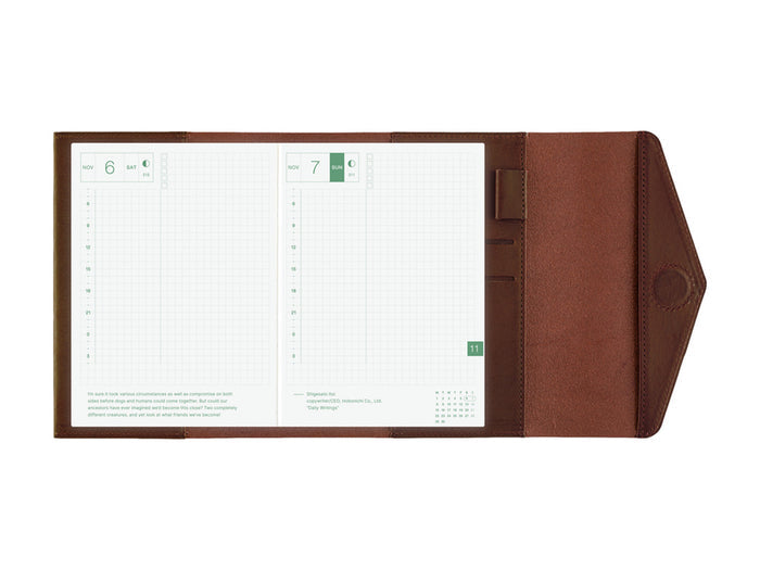 Hobonichi Techo A6 Original Cover - Glow: Chianti
