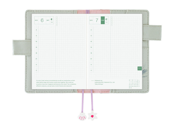 Hobonichi Techo A6 Original Cover - Moomin: My Yard