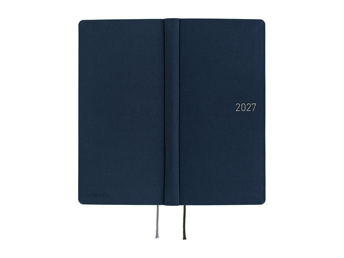Hobonichi Techo Weeks 2027 - Colors: Midnight Blue