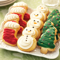 Holiday Frosted Cookies, one dozen