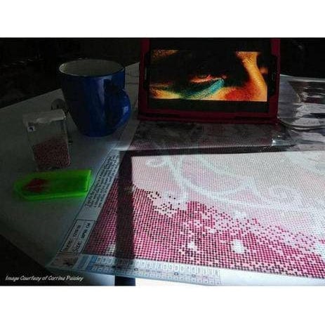 Illuminated Light Pad for Diamond Art.