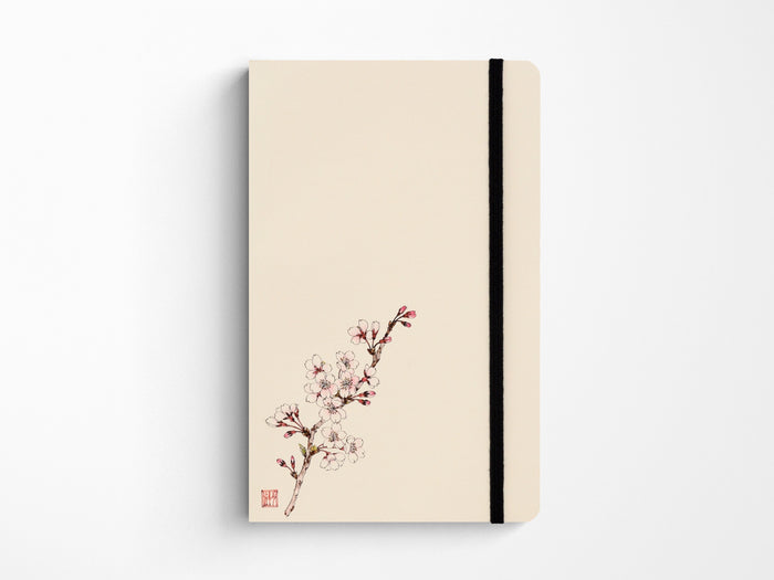 Kashiko Japan Artist Notebook - Cherry Blossom