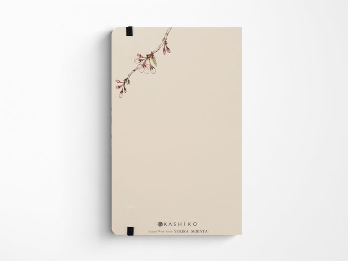 Kashiko Japan Artist Notebook - Cherry Blossom