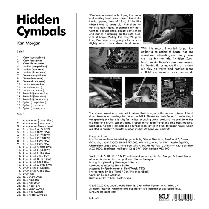 KingUnderground - Hidden Cymbals by Karl Morgan