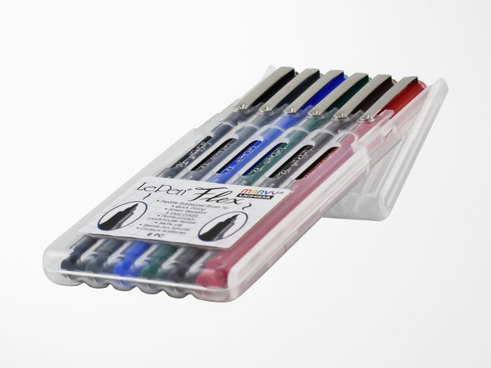 Le Pen Primary Colors Flex - Set of 6 Pens