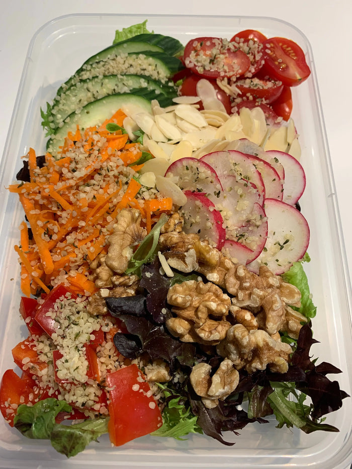 Lemon Drop Ginger Salad (vegan friendly) Meal Prep Ottawa