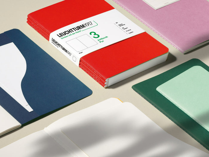 Leuchtturm 1917 Jottbook Pur Set of 3 - Black