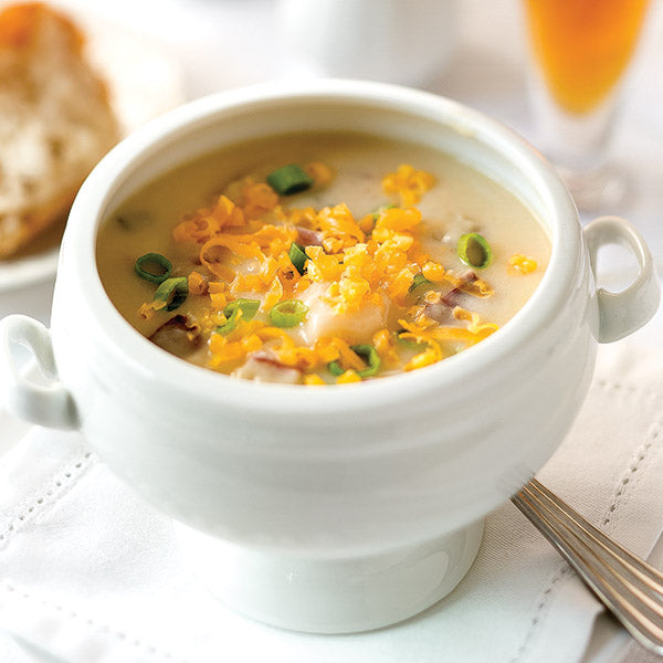 Loaded Baked Potato Soup — frozen soup delivered nationwide by Mackenzie