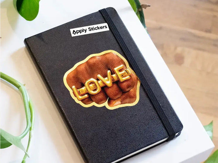 Love Fist Vinyl Sticker