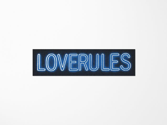 Loverules By Hank Willis Thomas Vinyl Sticker