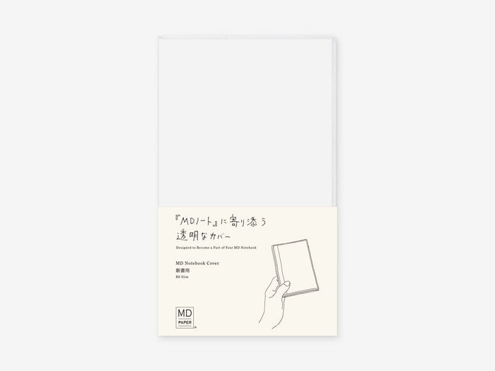 MD Notebook Cover B6 Slim Clear A