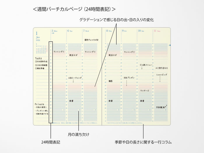 Midori Gradation Diary 2027
