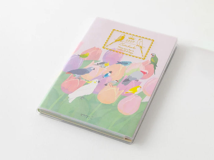 Midori Pocket Diary Mini Bird 2027