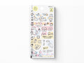 Midori Sticker Sheet Set of 2 Cute Motif