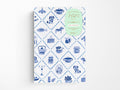 Midori Yuru Log Notebook B6 - Blue Nordic