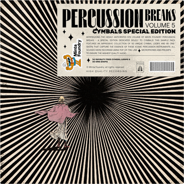 Minta Foundry - Percussion Breaks Vol. 5 (Cymbals Edition)