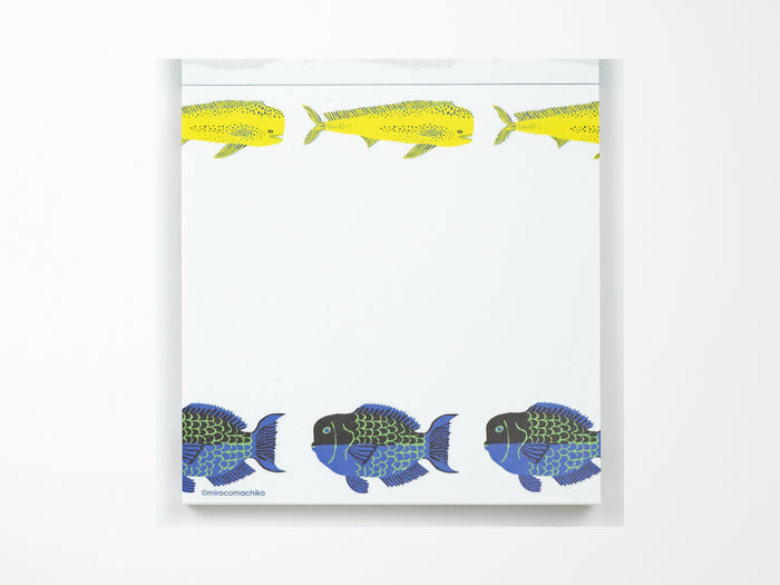 Miroco Machiko Square Memo Pad - Amami Oshima