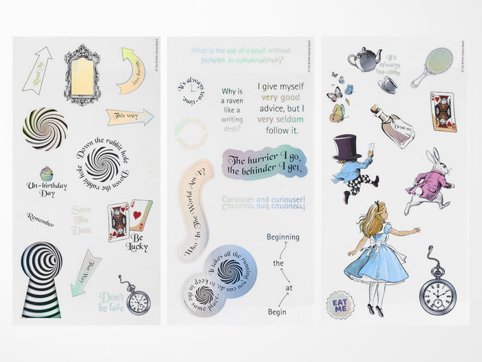 Moleskine Alice's Adventures in Wonderland Sticker Set