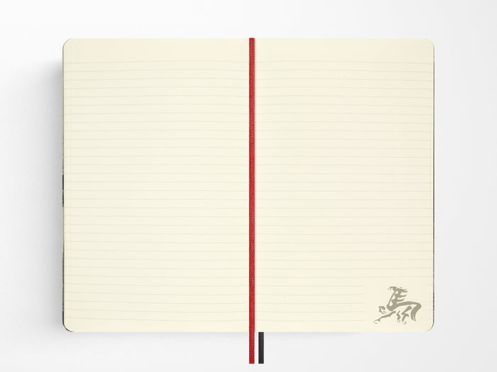 Moleskine Limited Edition Year of the Horse Notebook, White Fire Horse
