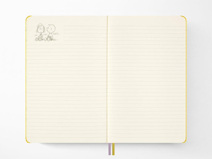 Moleskine Peanuts Limited Edition Notebook - Yellow Peppermint Patty