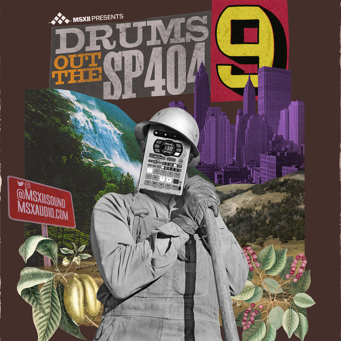 MSXII Sound Design - Drums Out The SP404 Vol. 9