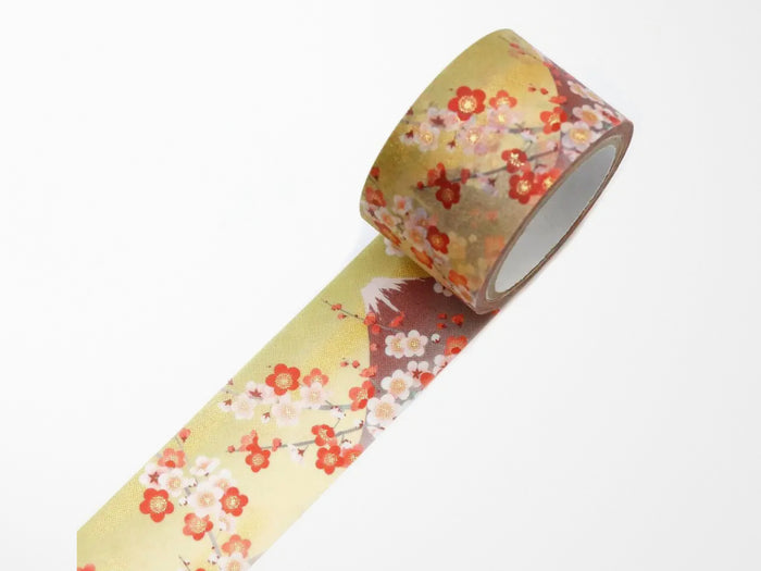 Mt Fuji Plum Blossom Washi Tape