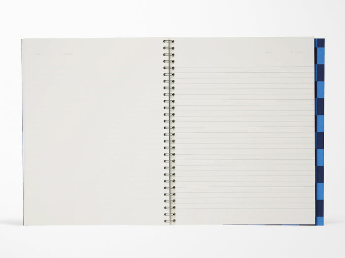 NEW! Notem NELA Journal - Large Blue Check