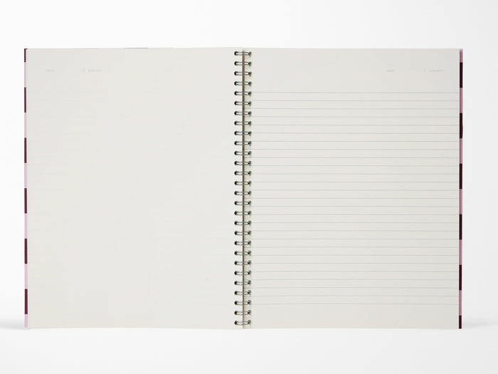 NEW! Notem NELA Journal - Large Bordeaux Check