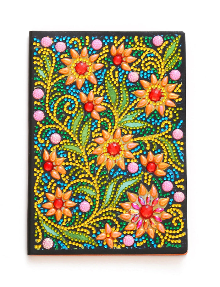 Notebook Golden Flowers.