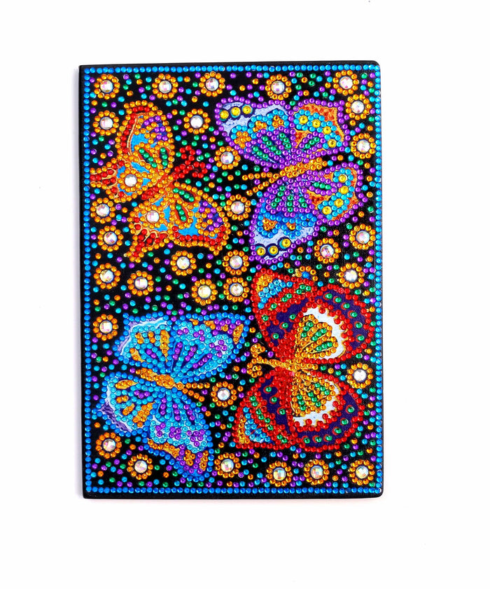 Notebook Rainbow Butterflies.
