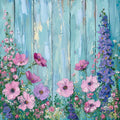 Cottage Fence Florals